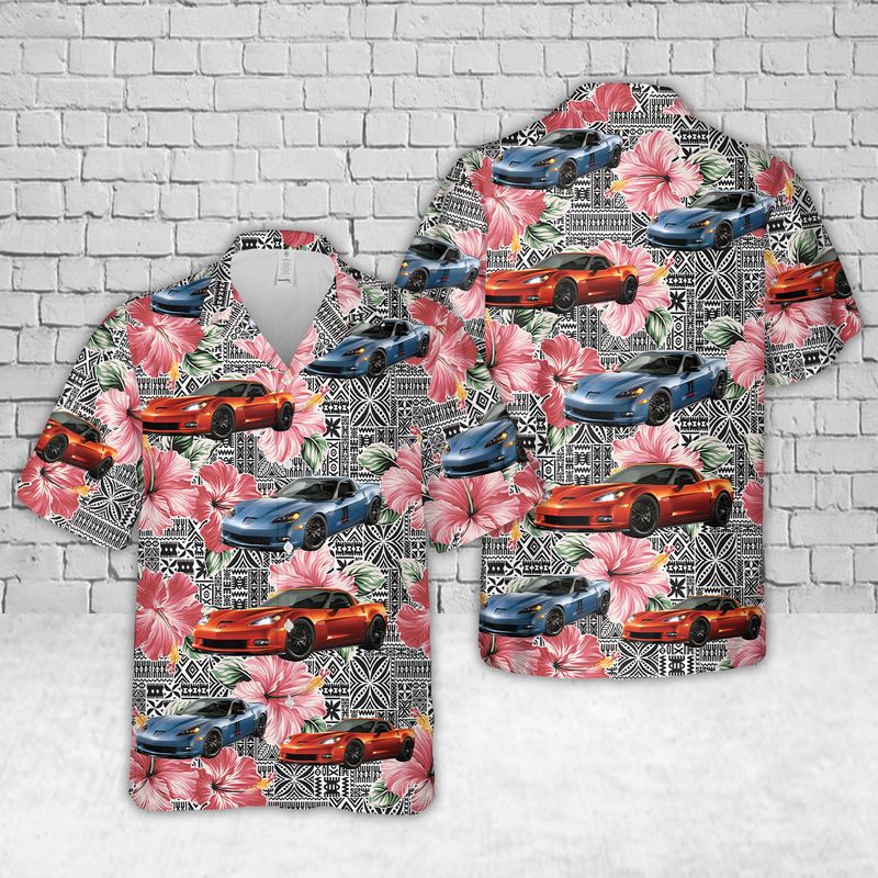 Corvette Z06 Carbon Limited Edition (2011) Hawaiian Shirt