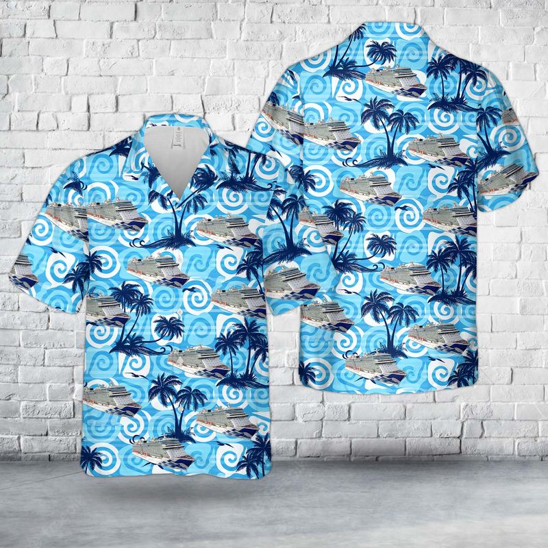 Princess Cruises Discovery Princess Royal-class cruise ship Hawaiian Shirt