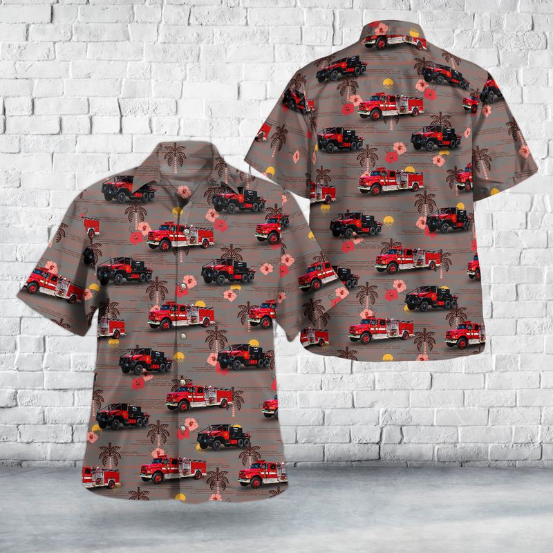Blackstone, Massachusetts, Blackstone Fire Department Hawaiian Shirt