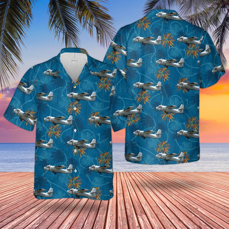 Royal Canadian Navy CS2F-2 Tracker 1507 Hawaiian Shirt
