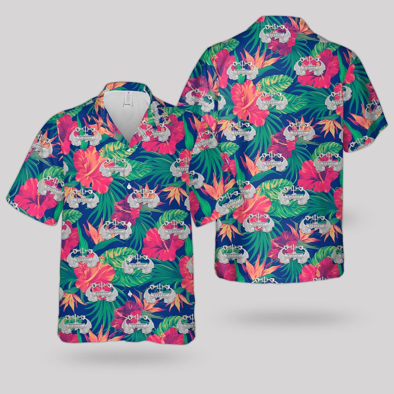 US Navy Deep Submergence Enlisted badge Hawaiian Shirt
