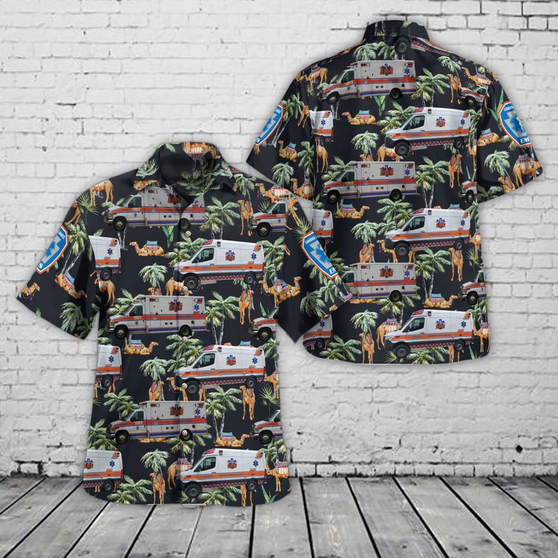 Cambria Alliance Emergency Medical Services, Cresson, Pennsylvania Hawaiian Shirt