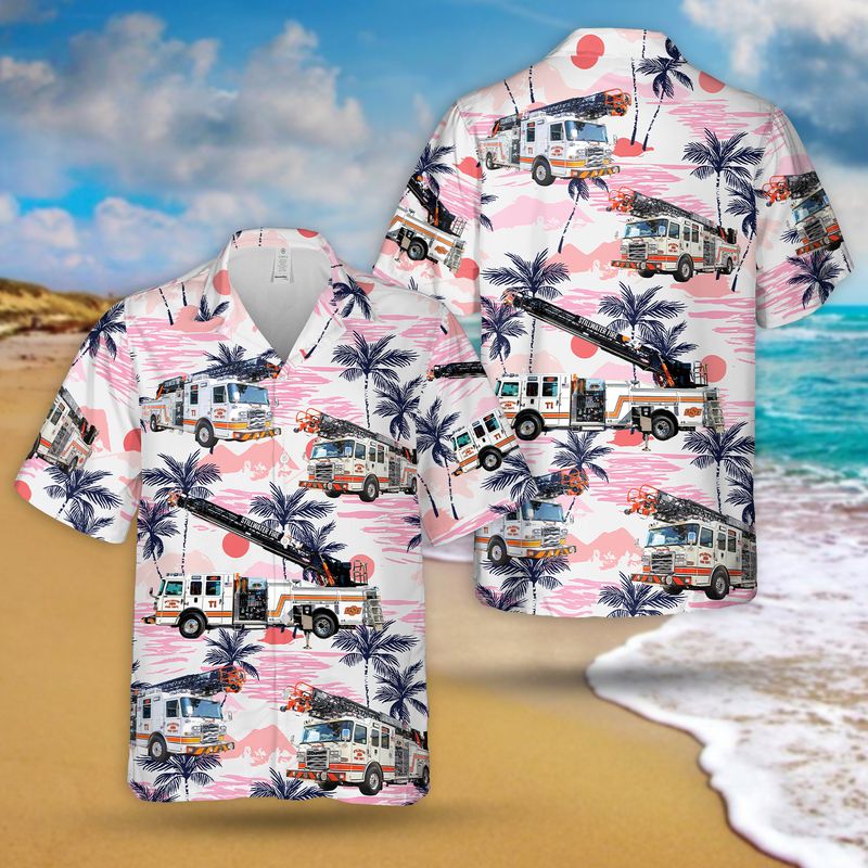 Stillwater Fire Department Hawaiian Shirt