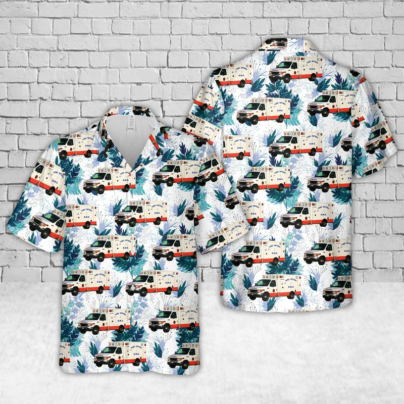 Georgia Toombs-Montgomery EMS Hawaiian Shirt