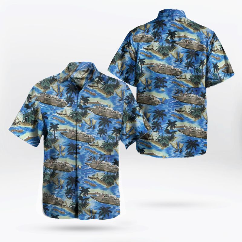 Swedish Navy 90 Hawaiian Shirt