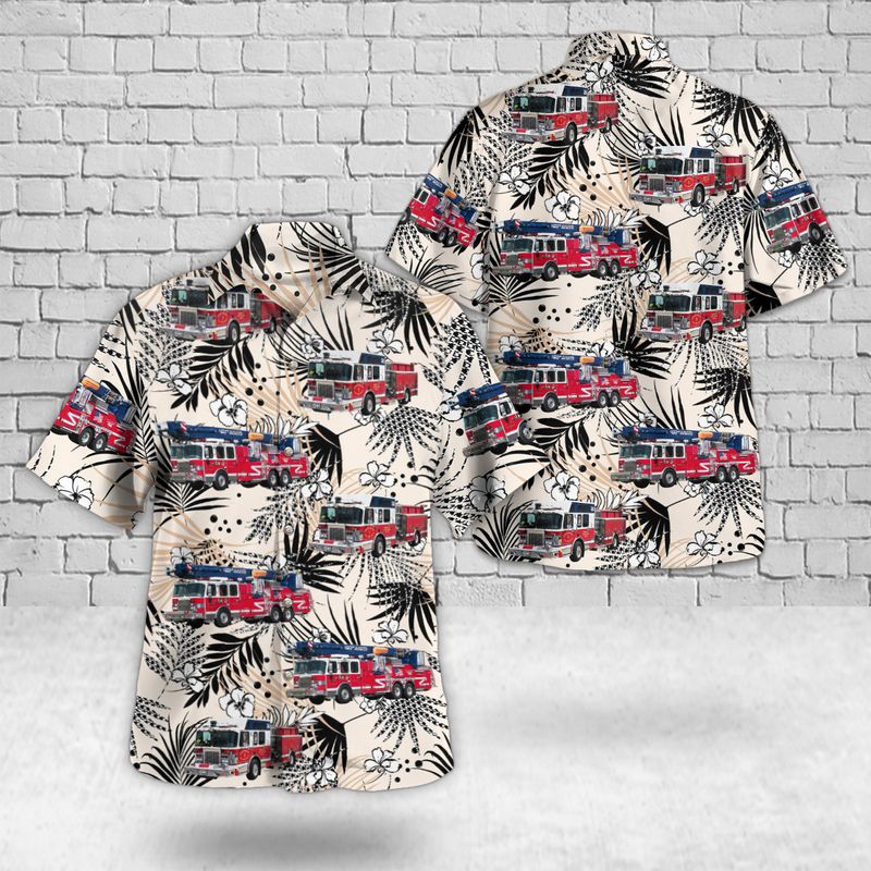 Center Valley, Pennsylvania, Upper Saucon Volunteer Fire Department Hawaiian Shirt