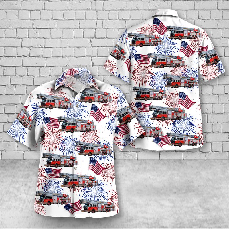 Viroqua Fire Department Hawaiian Shirt
