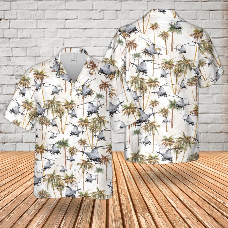 US Navy Northrop Grumman MQ-8 Fire Scout Hawaiian Shirt