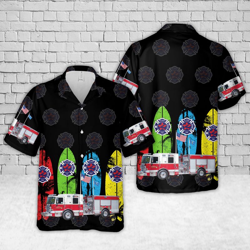 El Paso Fire Department Hawaiian Shirt