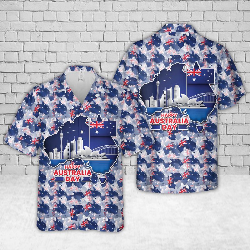 Australia Day Hawaiian Shirt