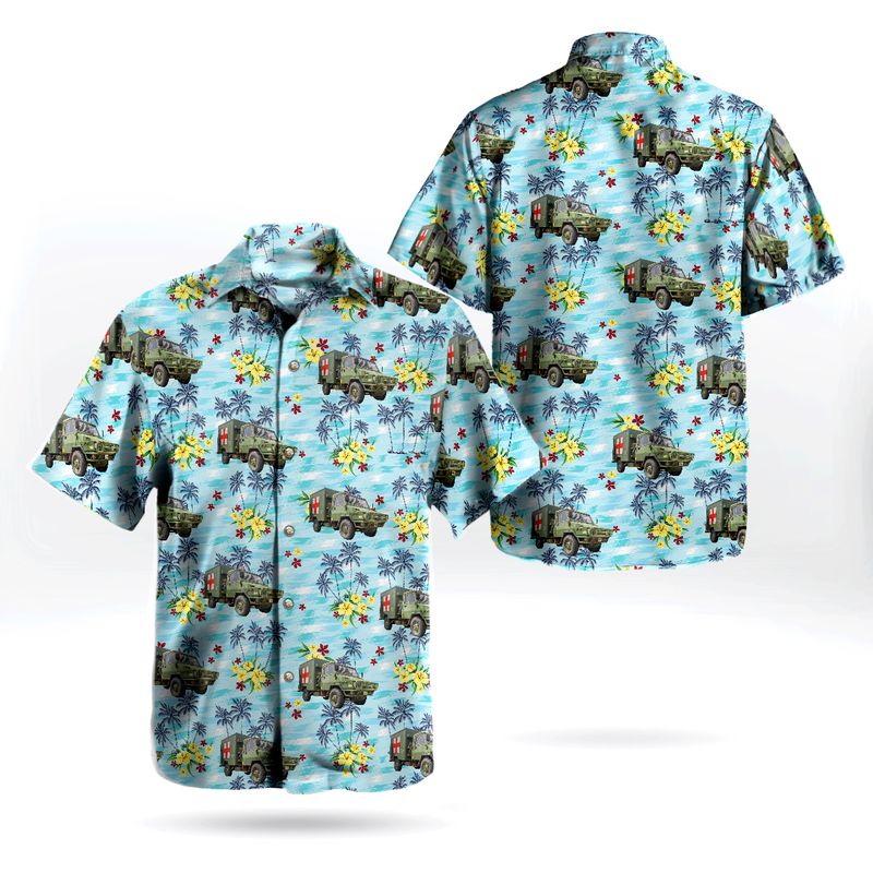 Canadian Army LSVW Hawaiian Shirt