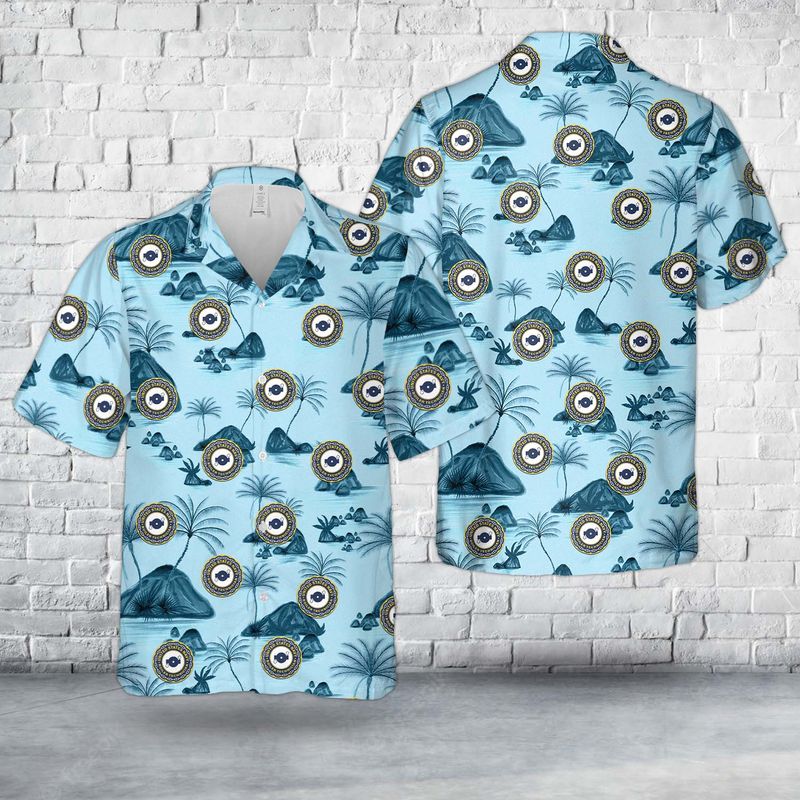 US Navy Boiler Technician Hawaiian Shirt