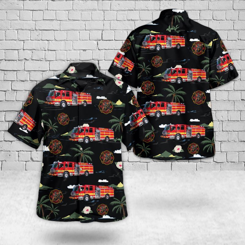 Las Vegas Fire & Rescue Station 103 Hawaiian Shirt