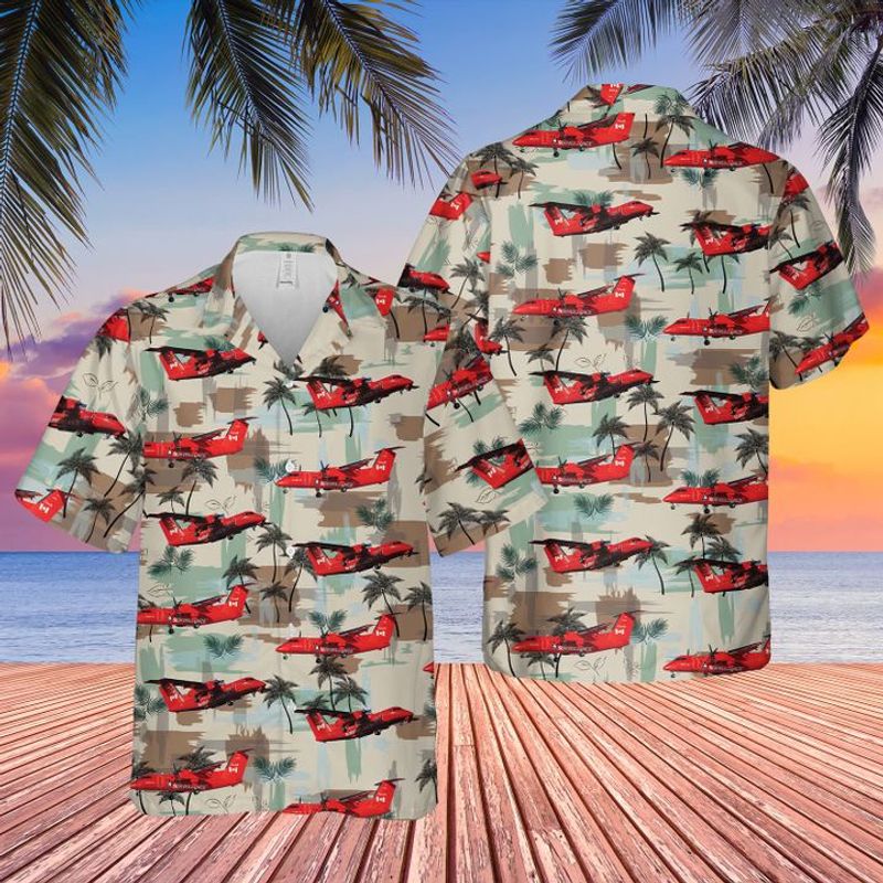 Canadian Coast Guard Dash 8-100 Shirt Hawaiian Shirt