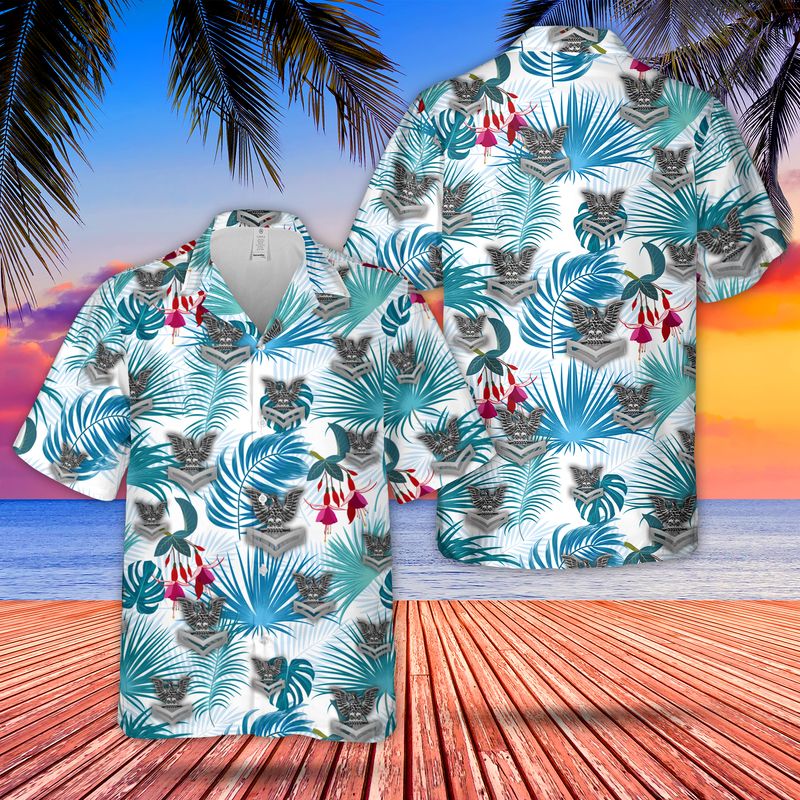 US Navy Second Class Petty Officer Hawaiian Shirt