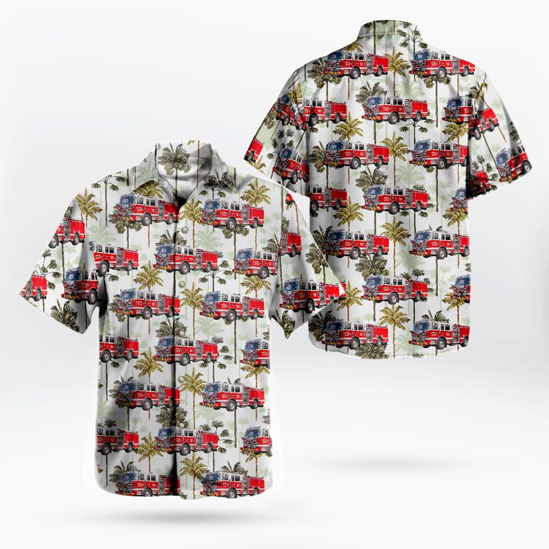 Kensington Volunteer Fire Department Hawaiian Shirt