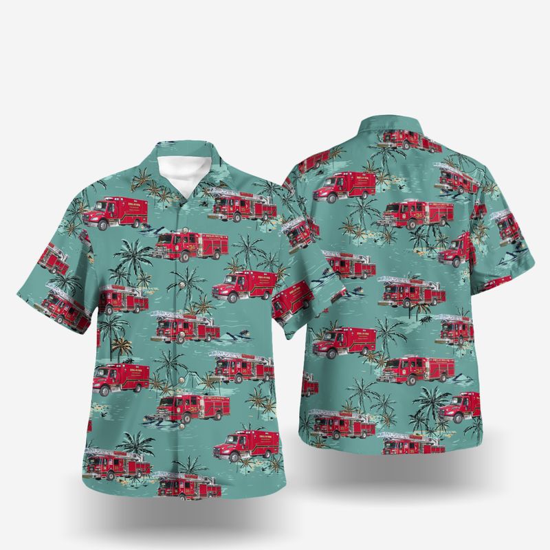 Pinellas Park, Pinellas County, Florida, Pinellas Park Fire Department Hawaiian Shirt