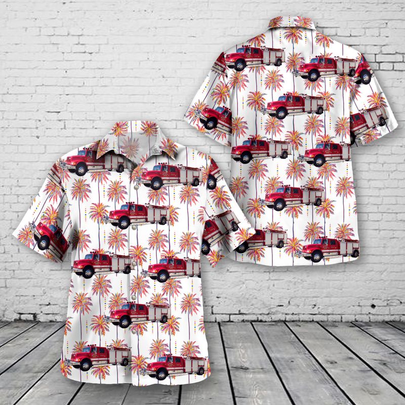 Florosa Fire Department - Rescue 5 Hawaiian Shirt