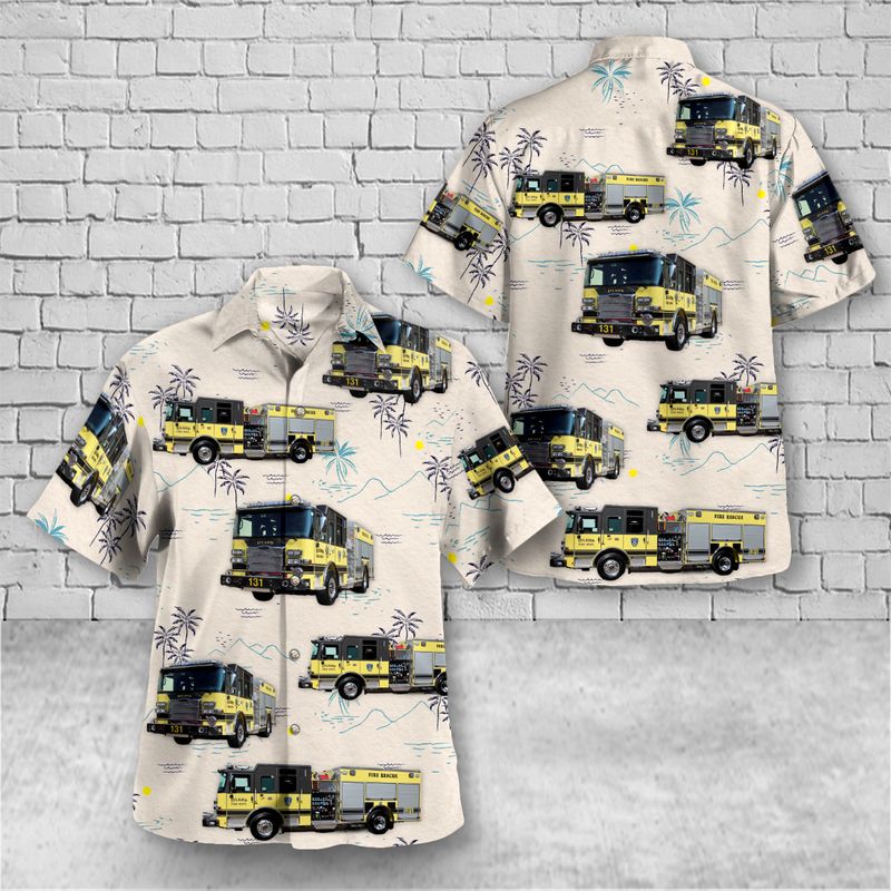Efland Volunteer Fire Department Hawaiian Shirt