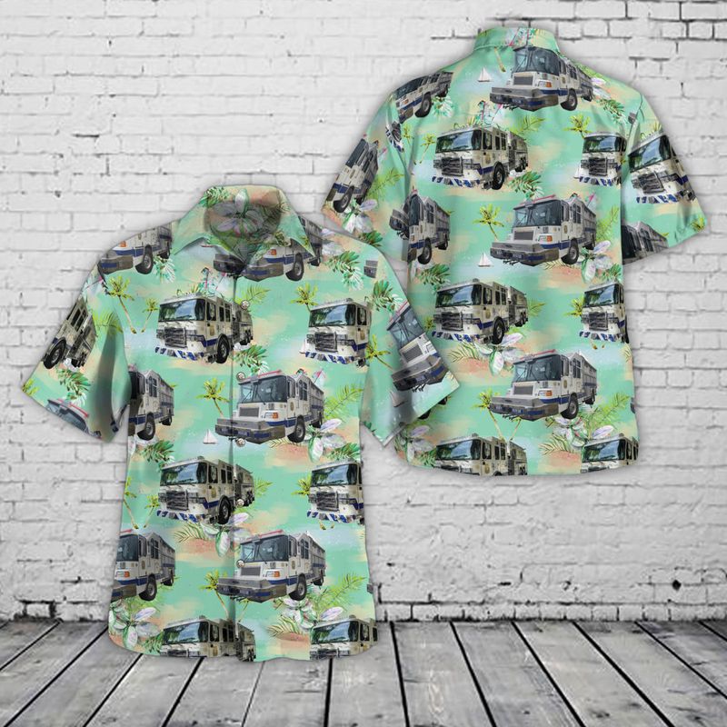 Marshalls Creek Fire Company, East Stroudsburg, Pennsylvania Hawaiian Shirt