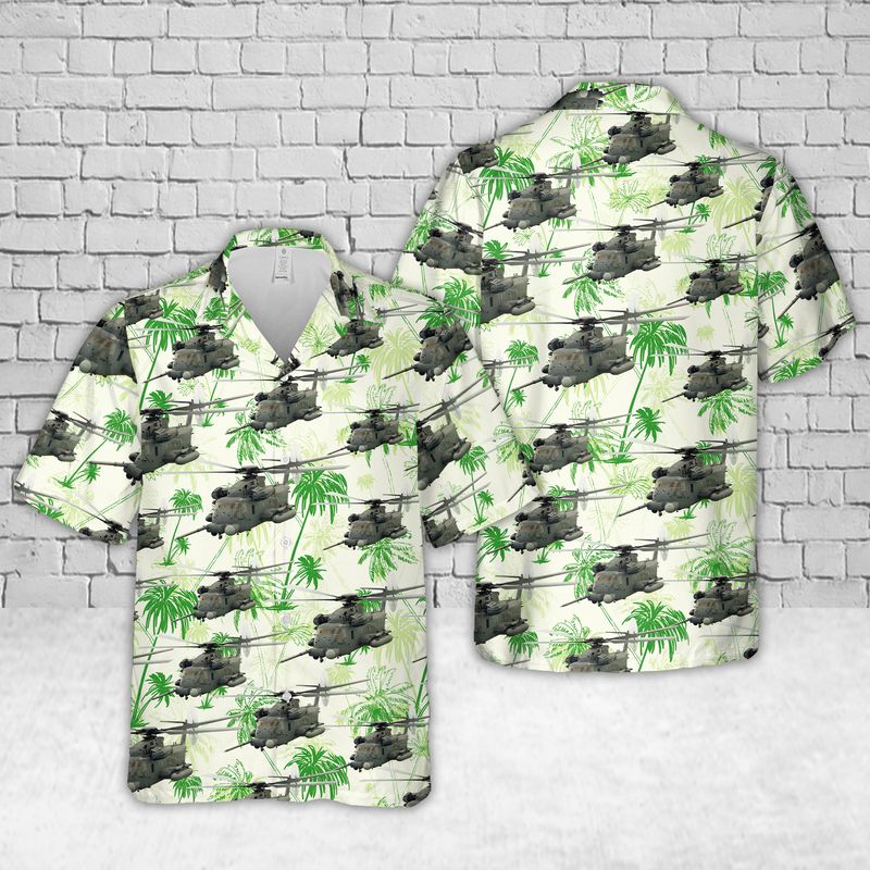 US Air Force Sikorsky MH-53 Pave Low Hawaiian Shirt