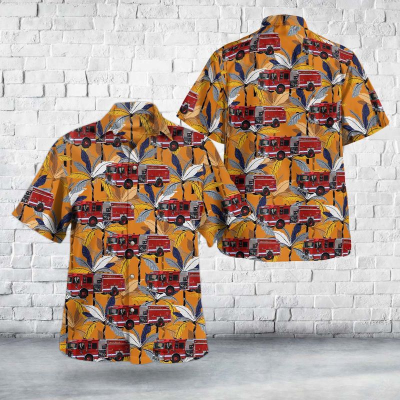 Wadesville, Indiana, Wadesville Center Township Volunteer Fire Department Hawaiian Shirt