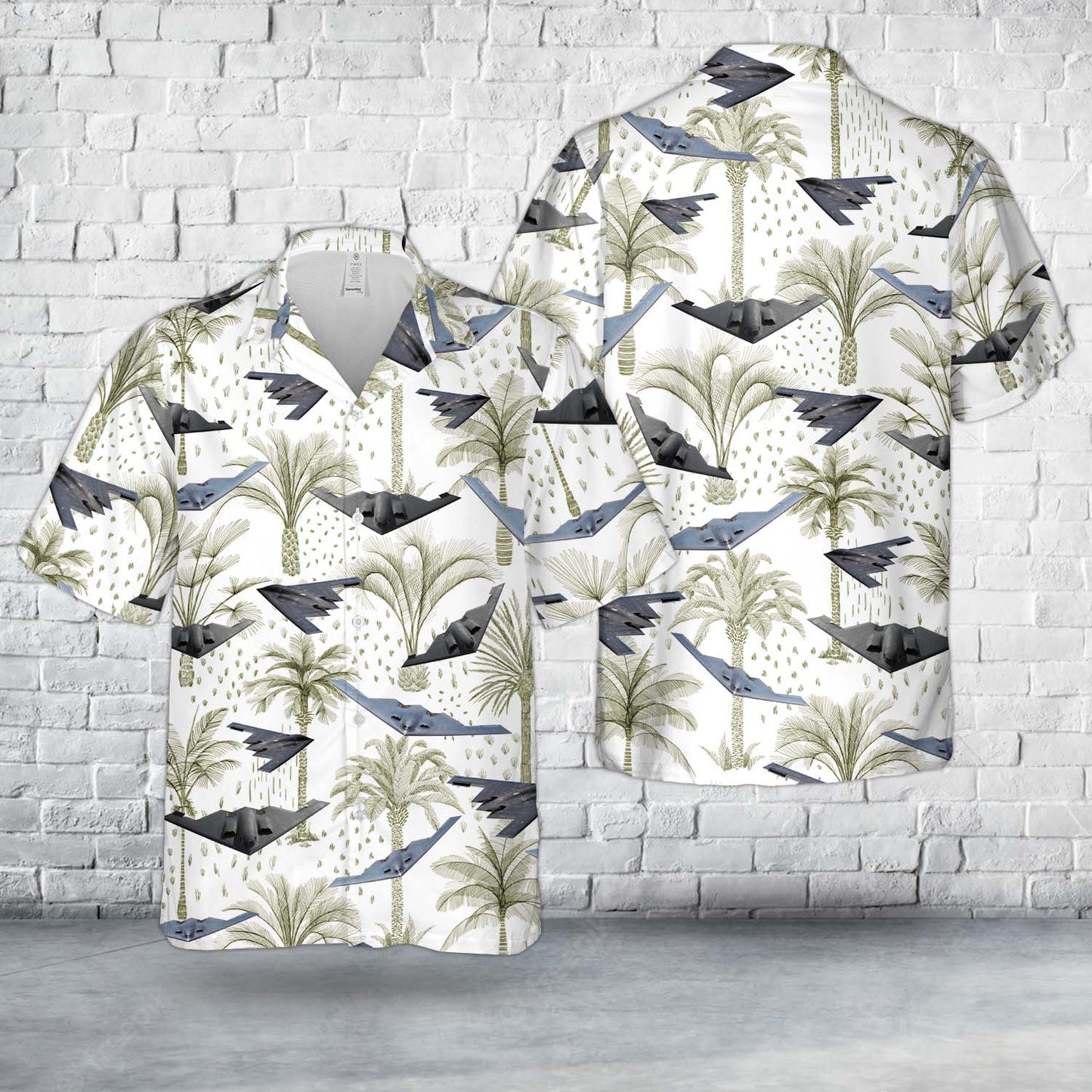 US Air Force Northrop Grumman B-2 Spirit Hawaiian Shirt
