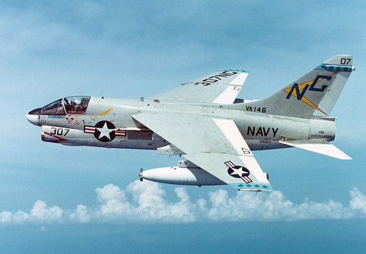 The US Navy and the LTV A-7 Corsair II: A Legacy of Excellence in Military Aviation