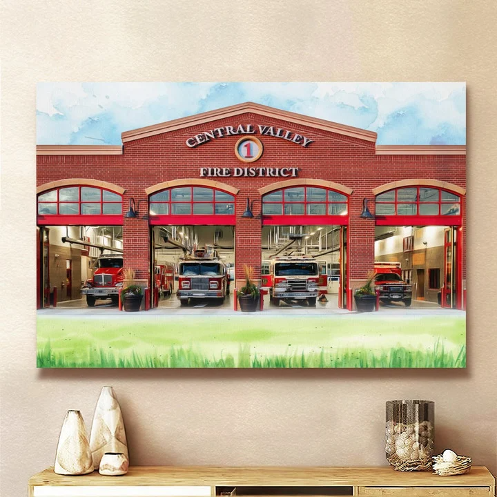 Belgrade, Montana, Central Valley Fire District Station 1 Canvas