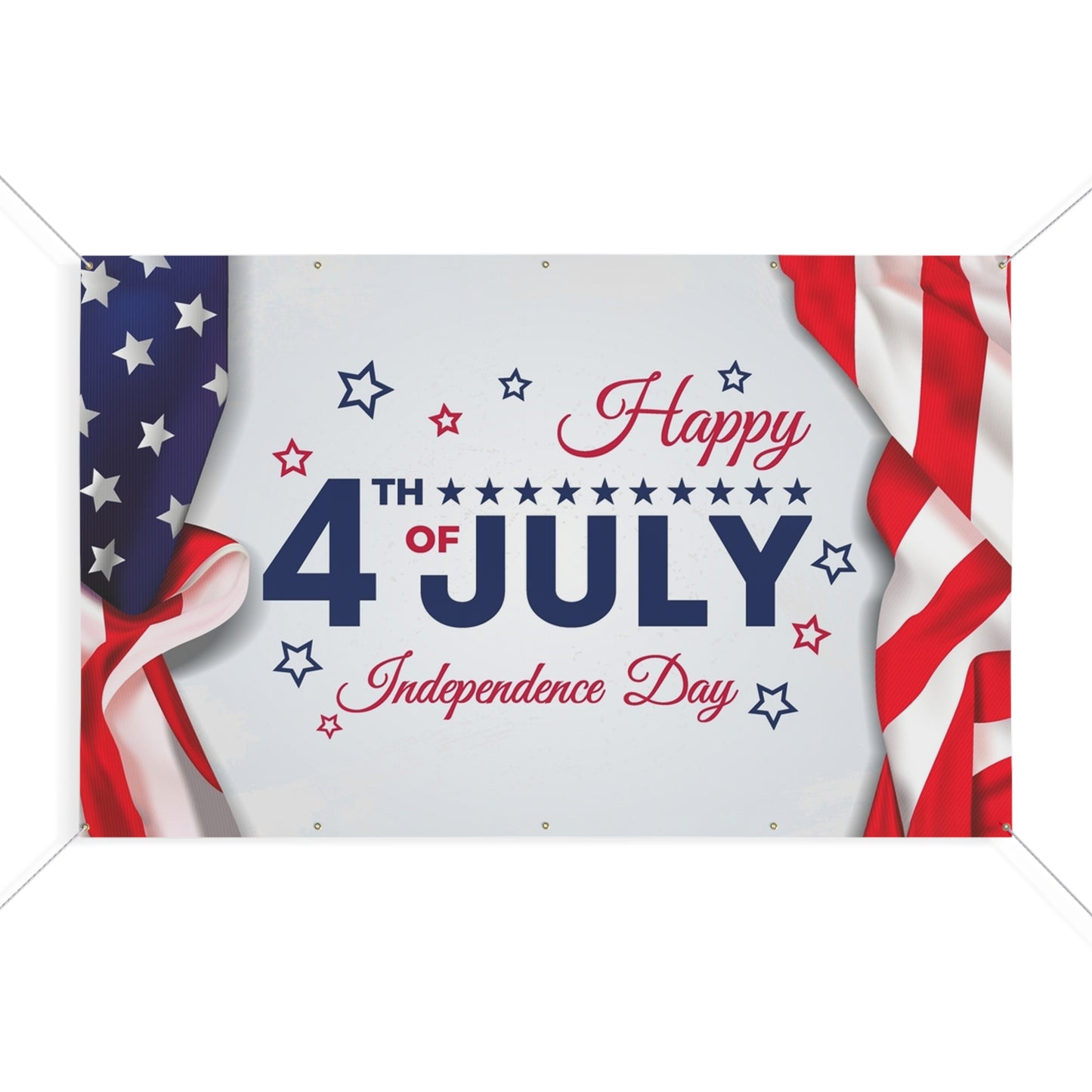 Happy 4th Of July Matte Banner
