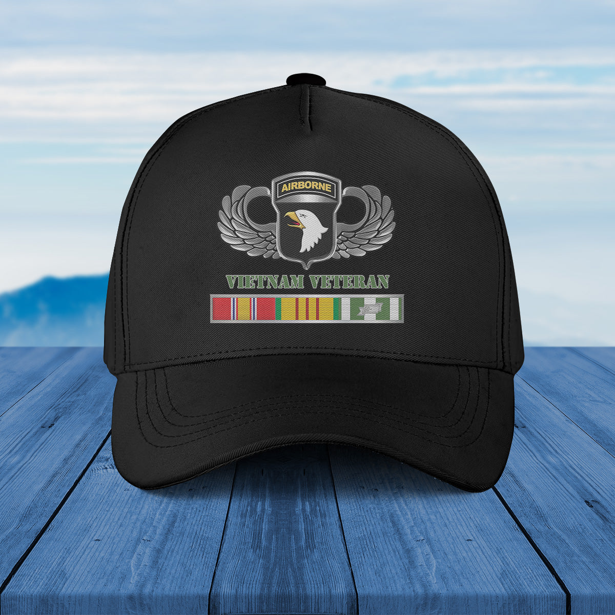US Army 101st Airborne Division Vietnam Veteran Baseball Cap