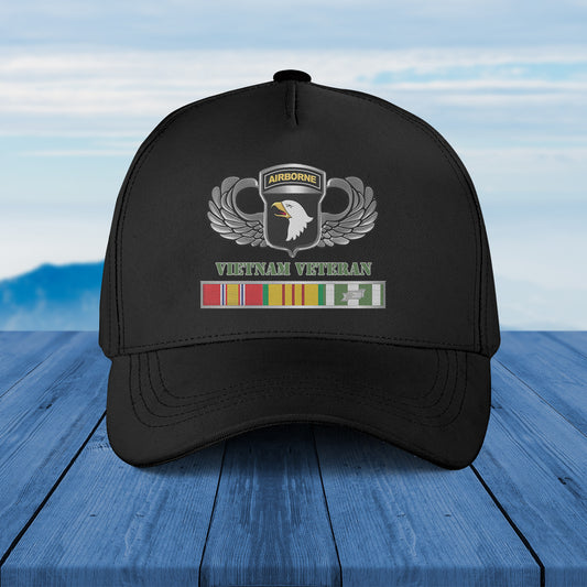 US Army 101st Airborne Division Vietnam Veteran Baseball Cap