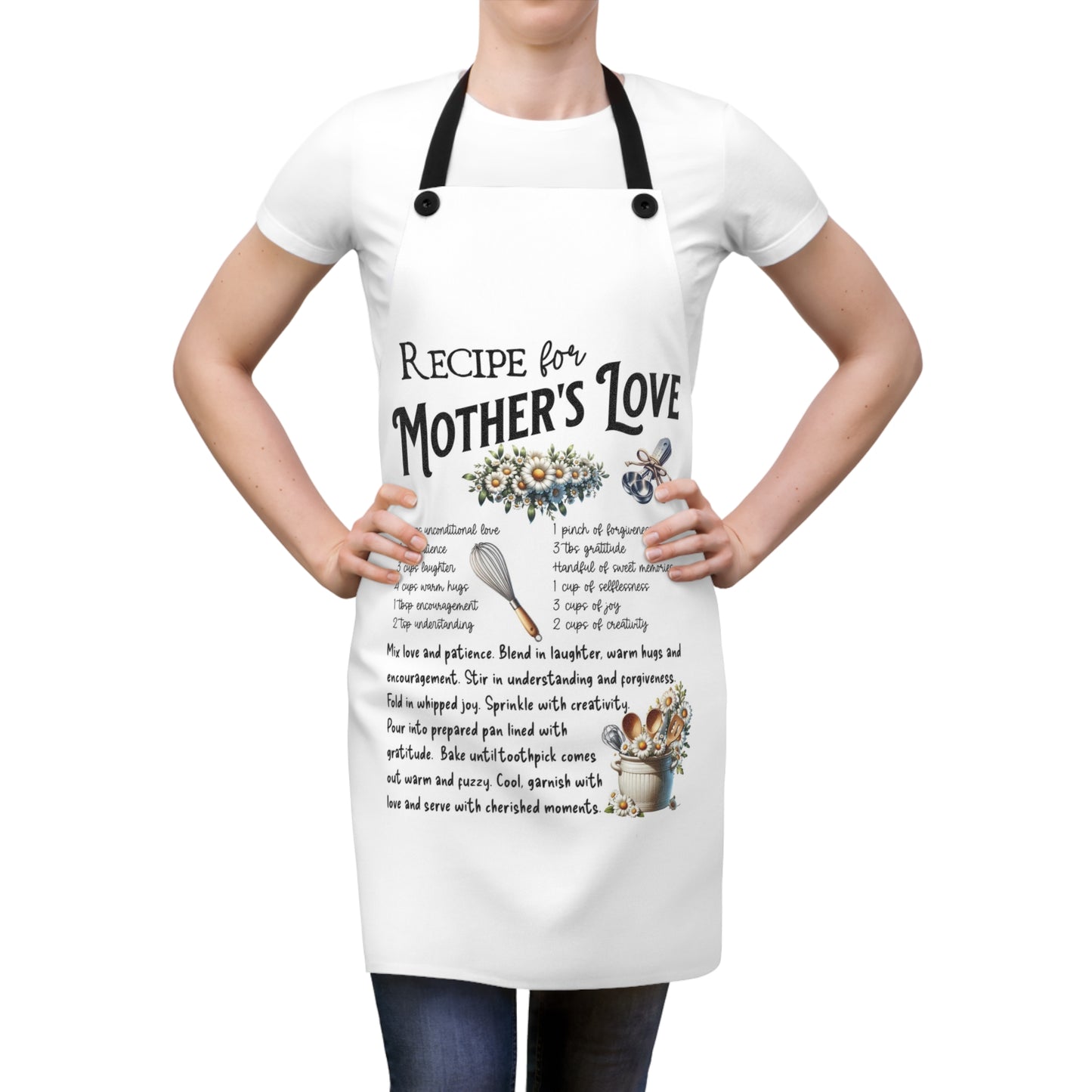 Recipe for Mother's Love - Mother's Day Apron (AOP)