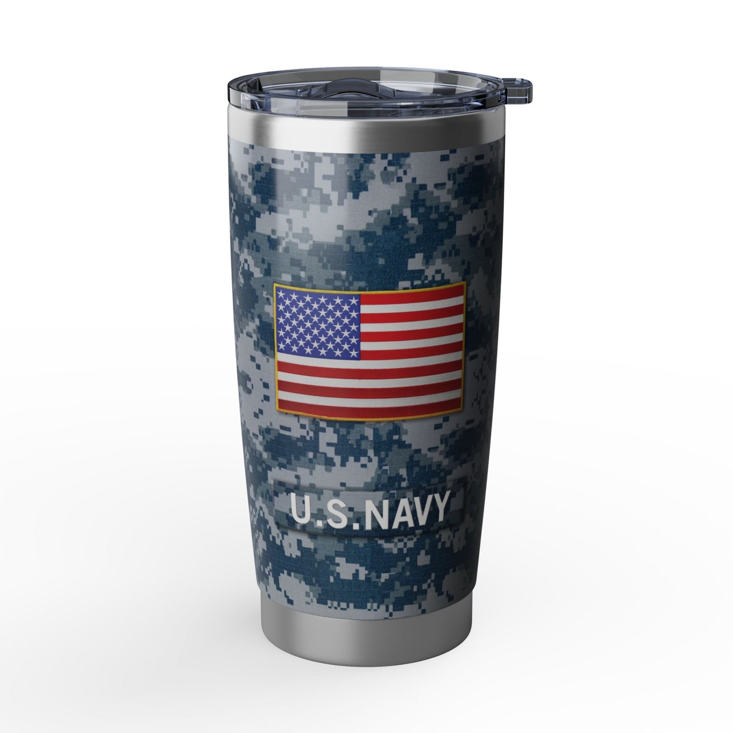 Custom Name & Rank US Navy Tumbler 20oz