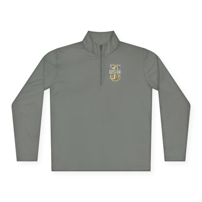 US Navy Master Chief Unisex Quarter-Zip Pullover