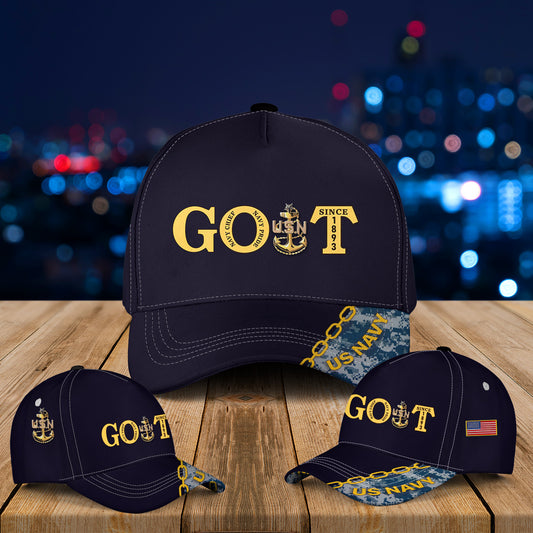 US Senior Chief GOAT Baseball Cap