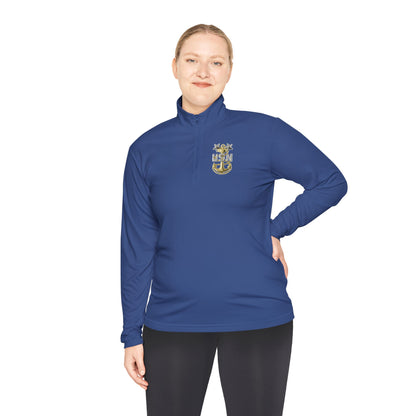 US Navy Master Chief Unisex Quarter-Zip Pullover