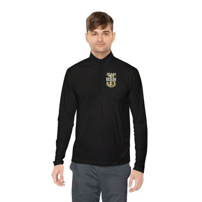 US Navy Master Chief Unisex Quarter-Zip Pullover