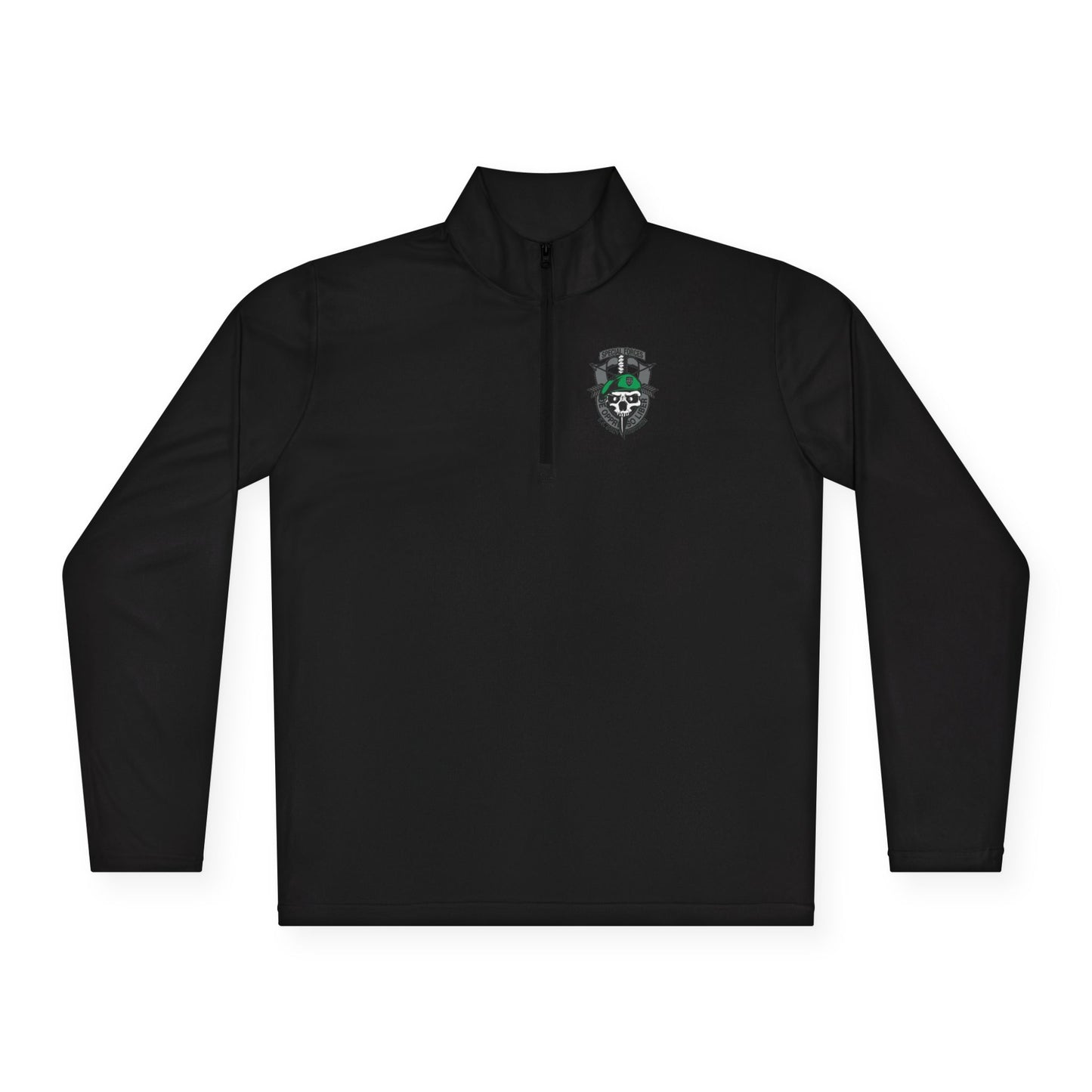 US Army Green Beret Special Forces Unisex Quarter-Zip Pullover