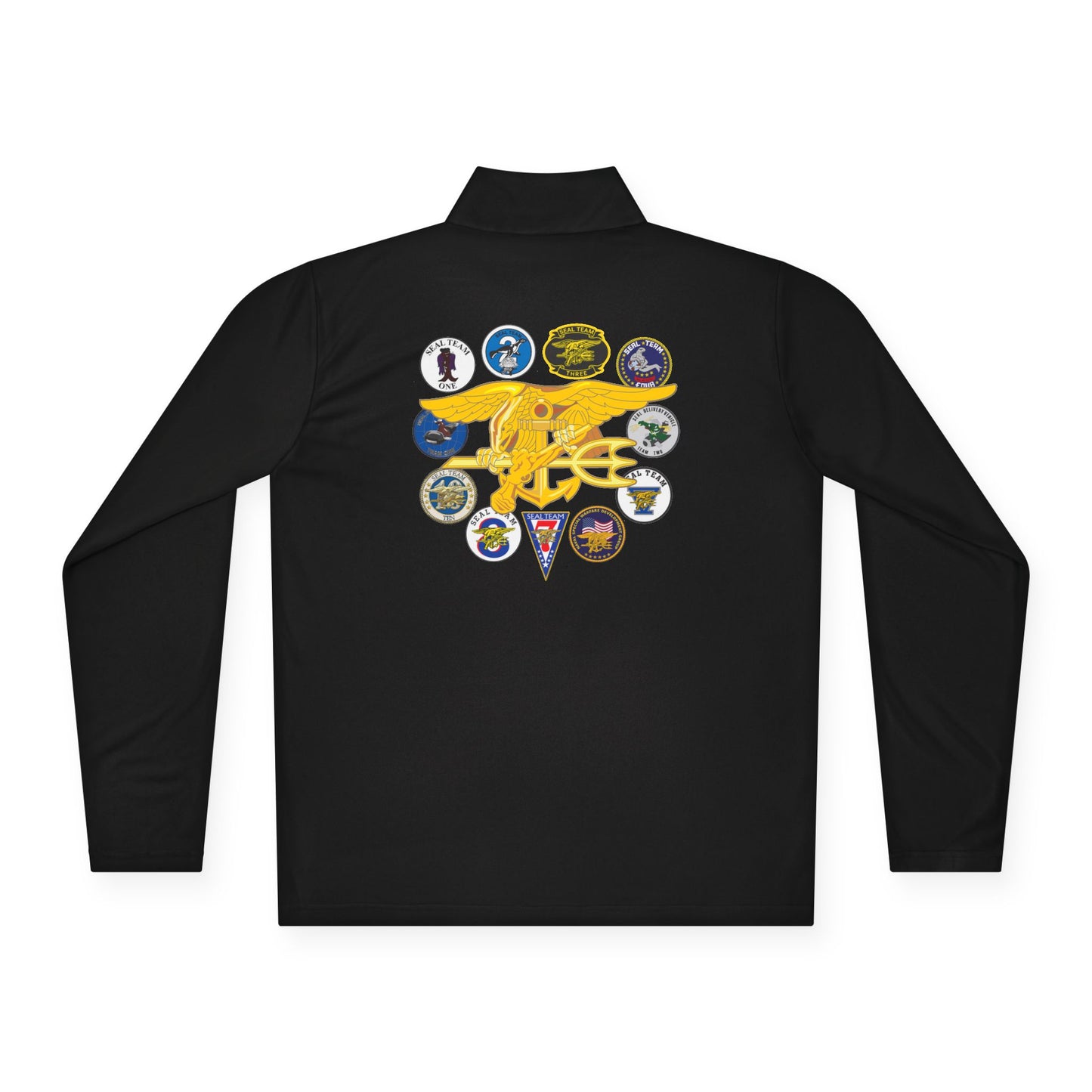 US Navy Seals Unisex Quarter-Zip Pullover