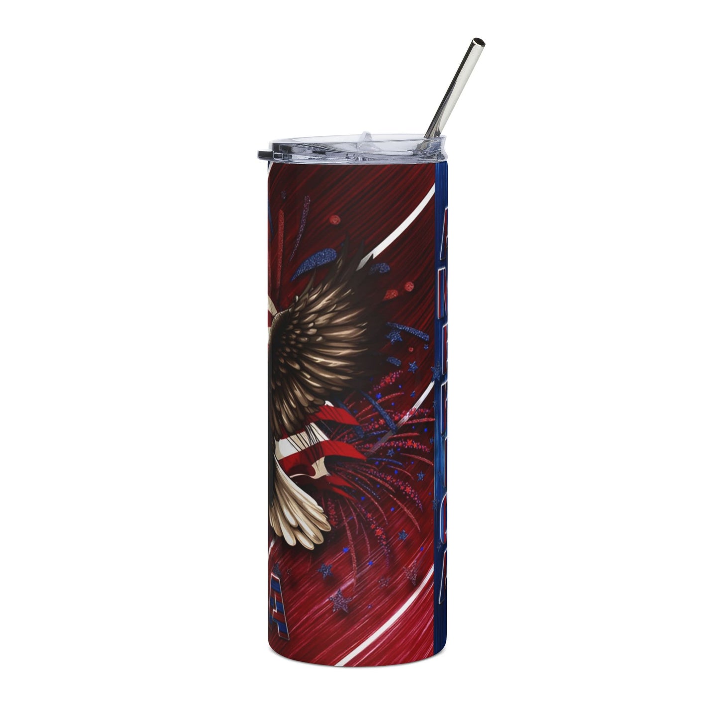 American Pride Patriotic 4th of July Stainless Steel Tumbler, 20oz