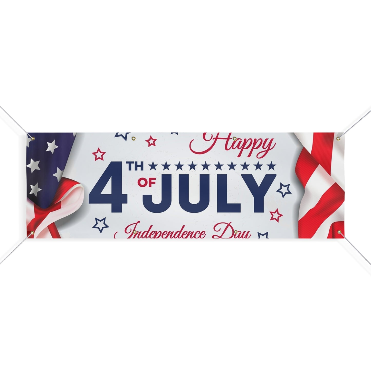 Happy 4th Of July Matte Banner