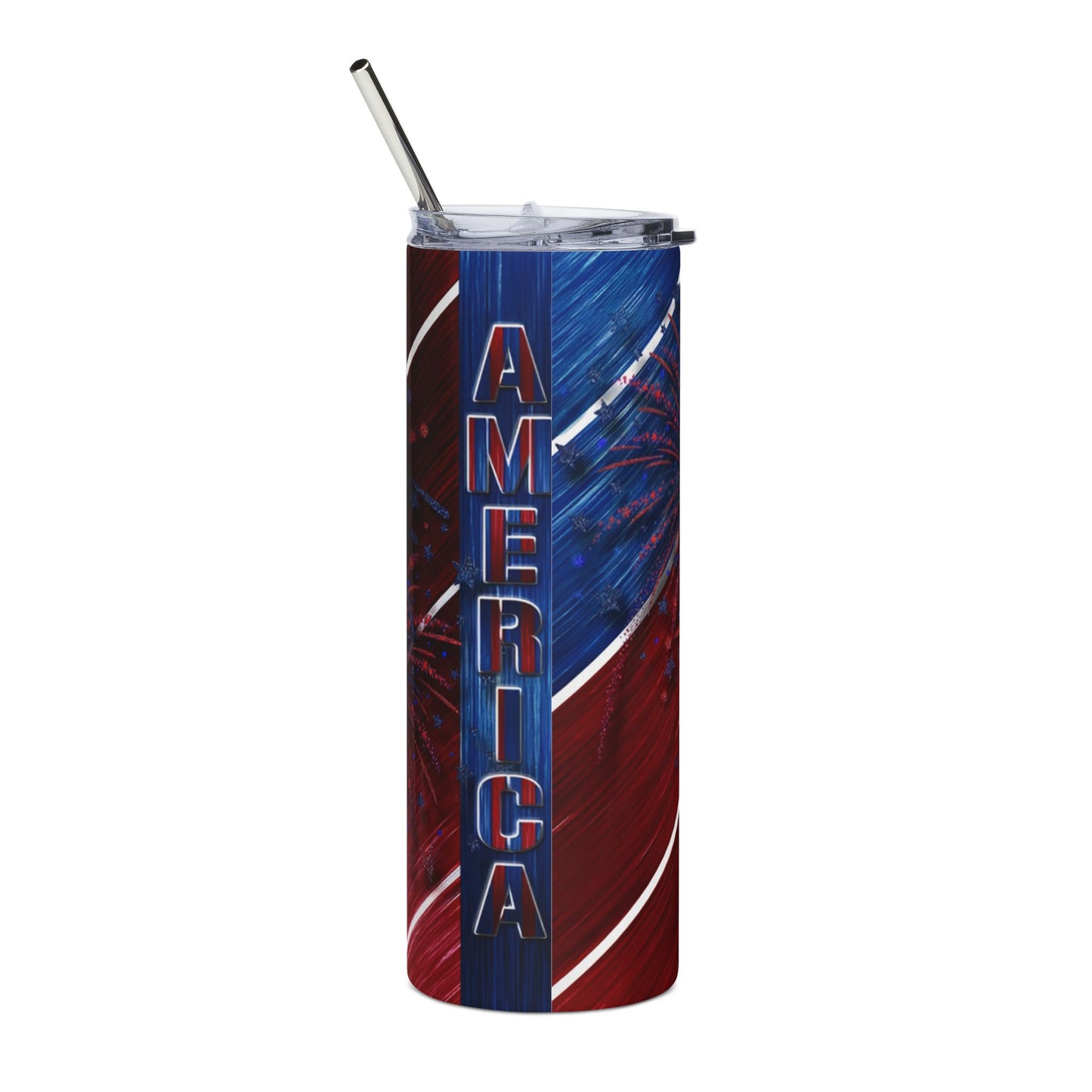 American Pride Patriotic 4th of July Stainless Steel Tumbler, 20oz