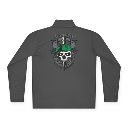 US Army Green Beret Special Forces Unisex Quarter-Zip Pullover