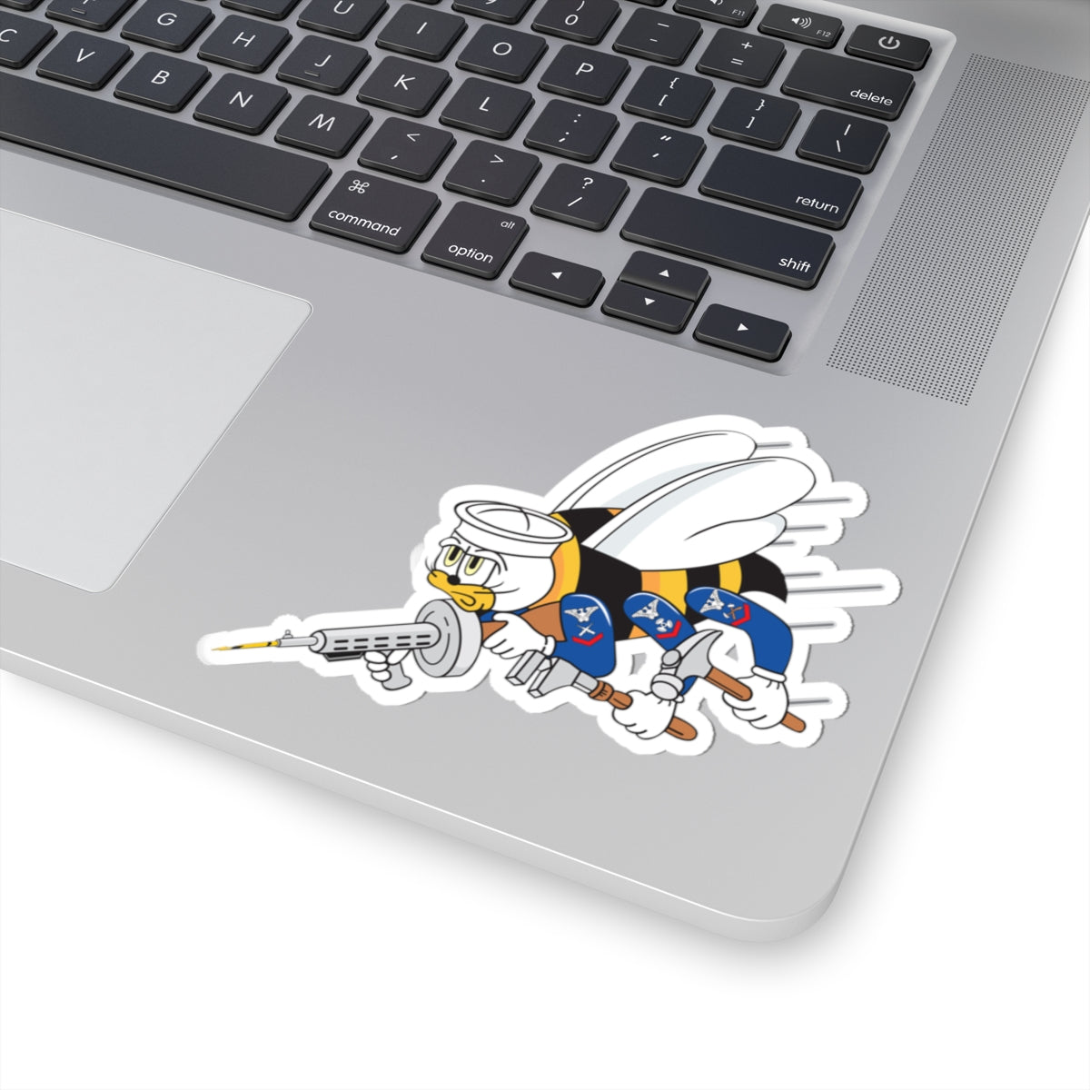 US Navy SEABEES Naval Construction Force (NCF) Kiss-Cut Stickers