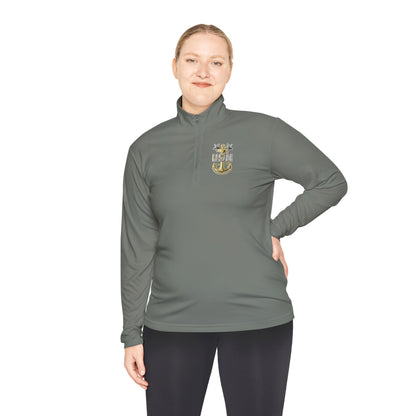 US Navy Master Chief Unisex Quarter-Zip Pullover