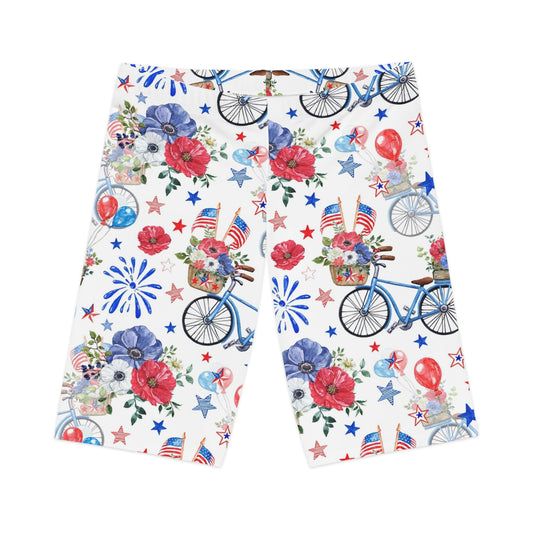 Bicycle 4th of July Women's Bike Shorts (AOP) DLMP1803PL03