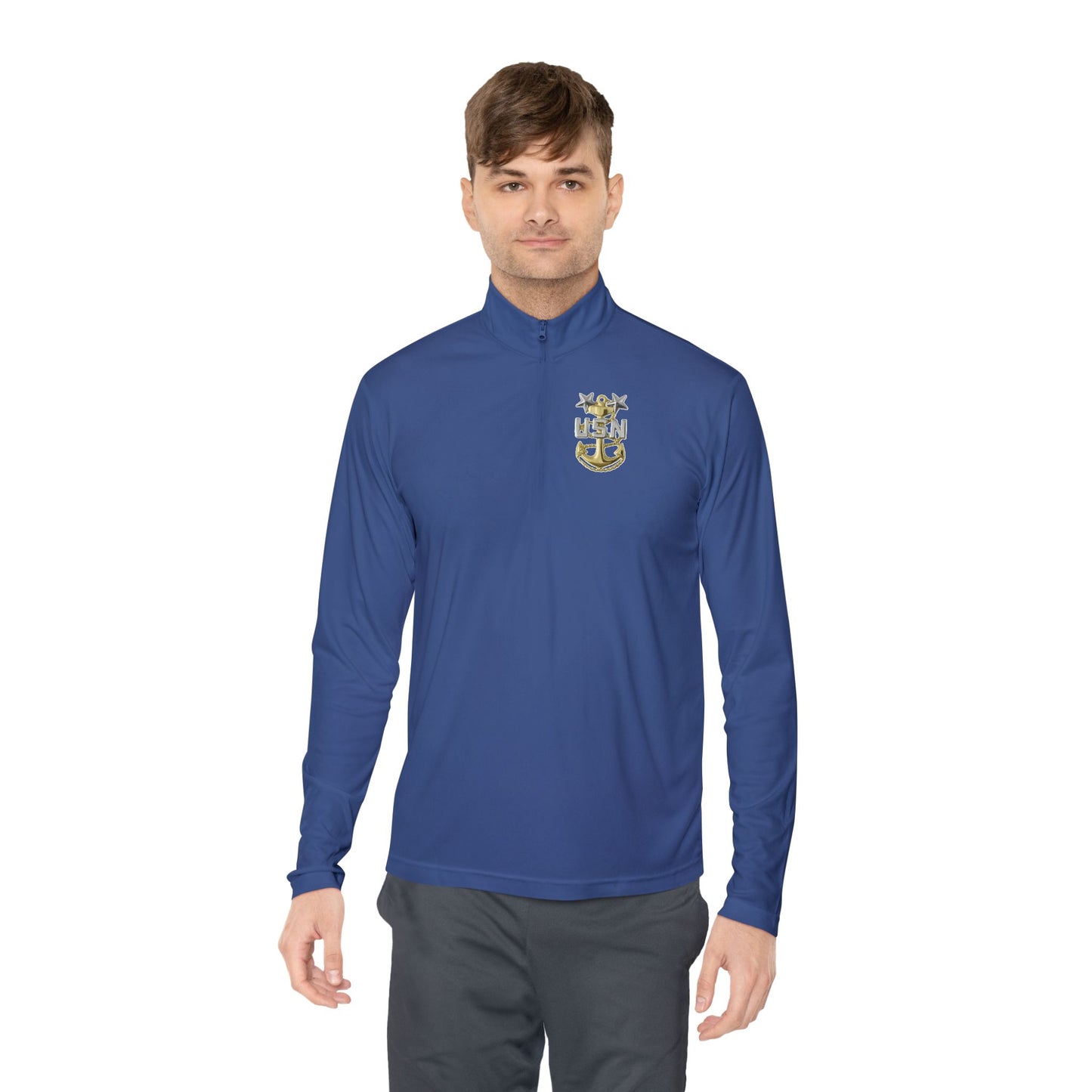 US Navy Master Chief Unisex Quarter-Zip Pullover