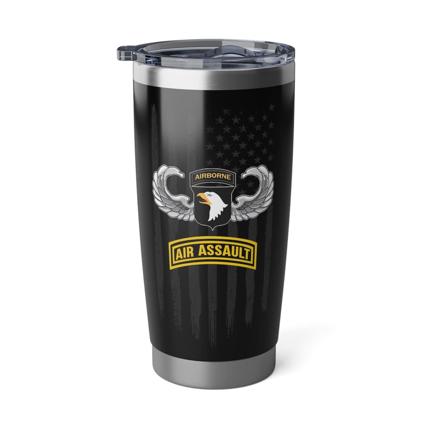 Custom Name, Rank & Unit US Army 101st Airborne Division Tumbler 20oz