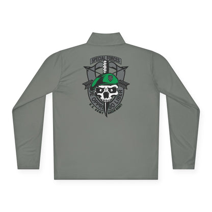 US Army Green Beret Special Forces Unisex Quarter-Zip Pullover